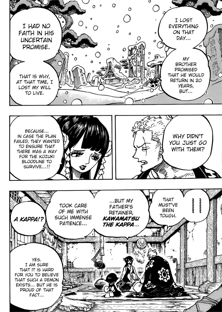 One Piece - Chapter 939: An Old Hyourse Knows The Way