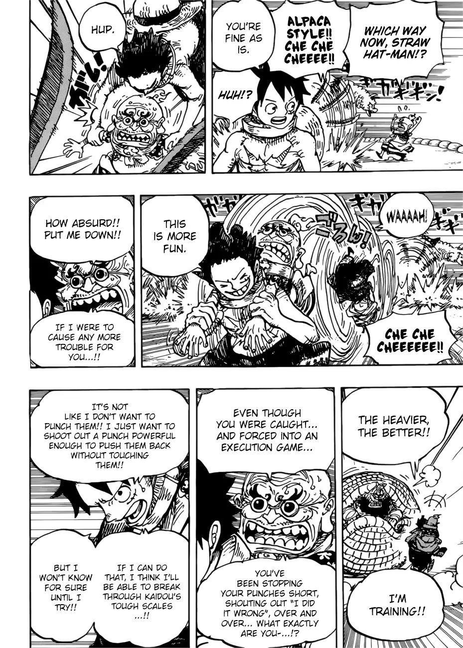 One Piece - Chapter 939: An Old Hyourse Knows The Way