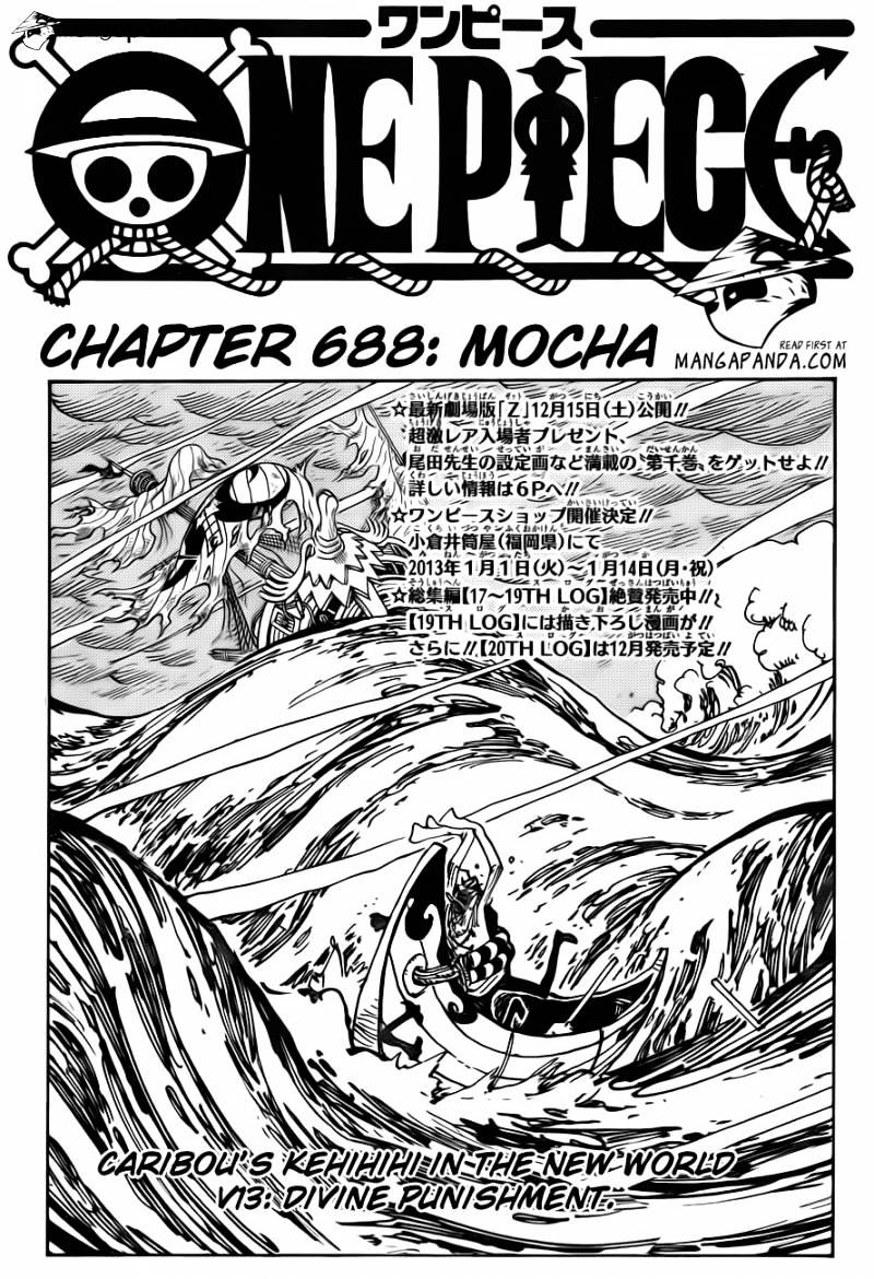 One Piece - Chapter 688 : Mocha