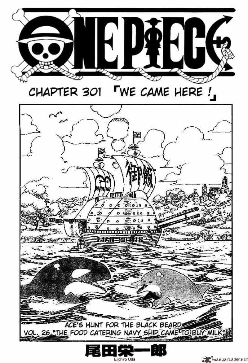 One Piece - Chapter 301 : We  Came Here!