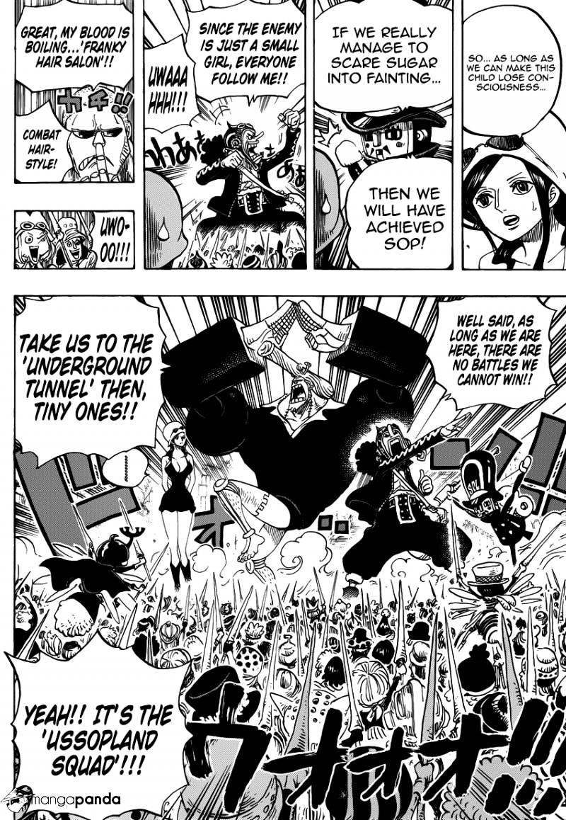 One Piece - Chapter 731 : Dressrosa Operation Sop