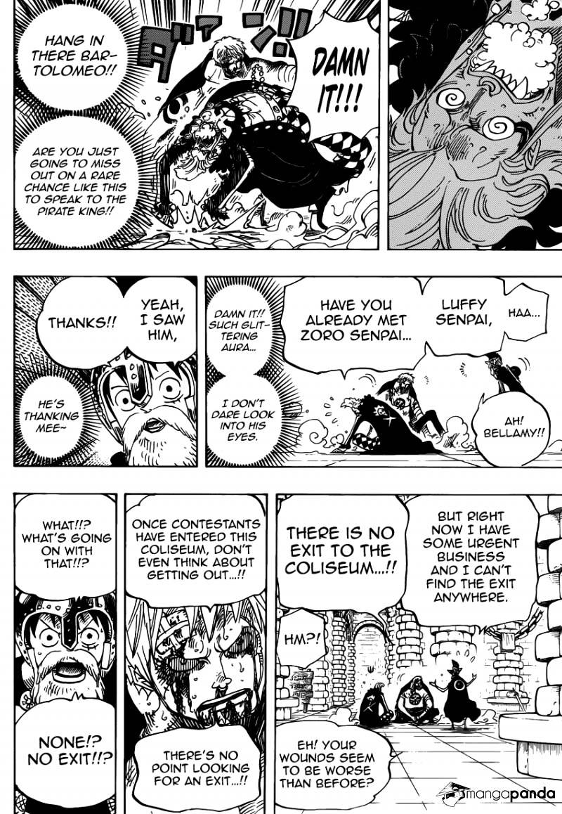 One Piece - Chapter 731 : Dressrosa Operation Sop