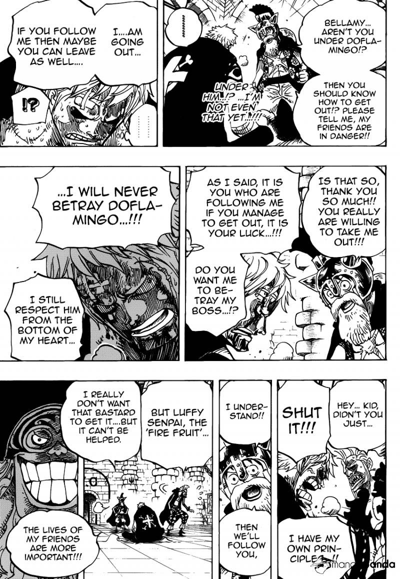 One Piece - Chapter 731 : Dressrosa Operation Sop