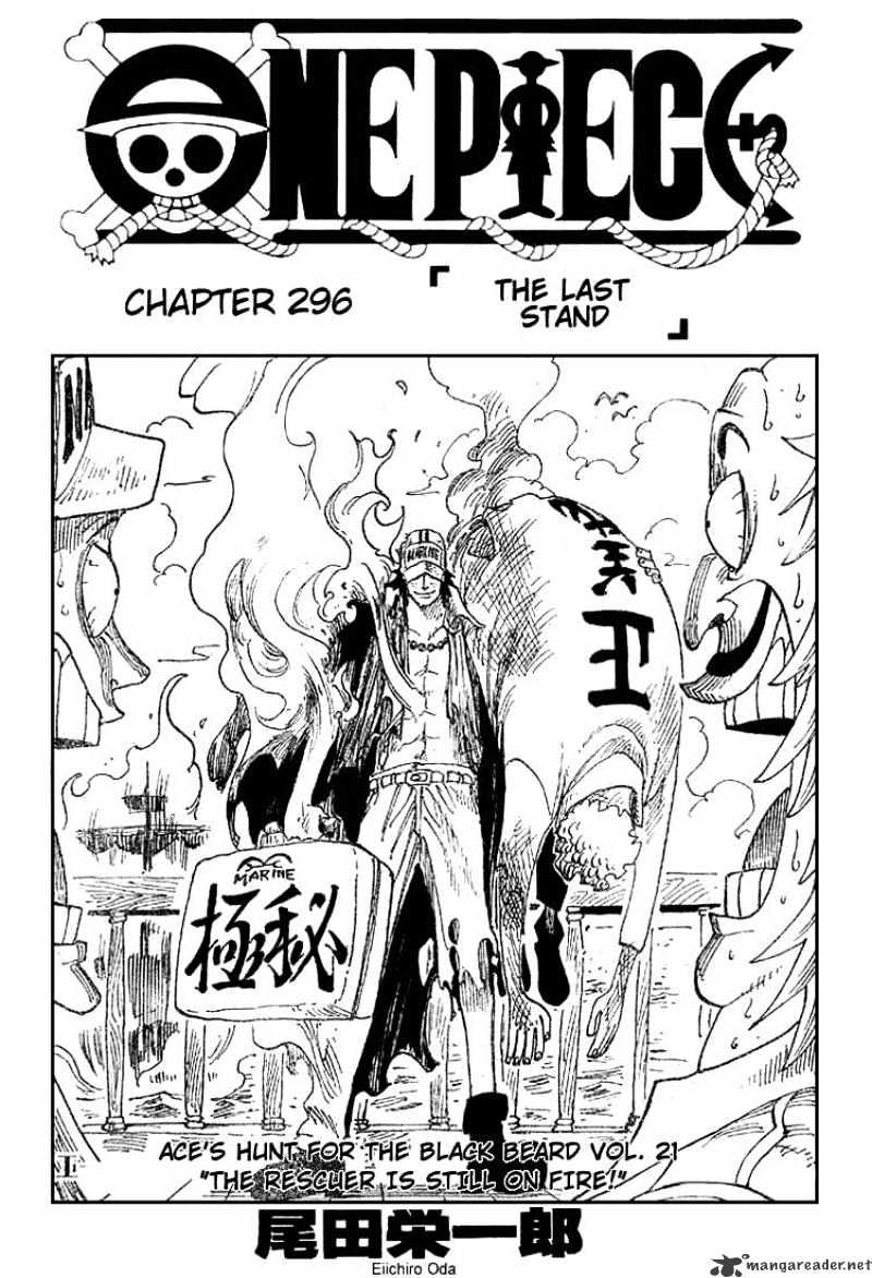 One Piece - Chapter 296 : The Last Stand