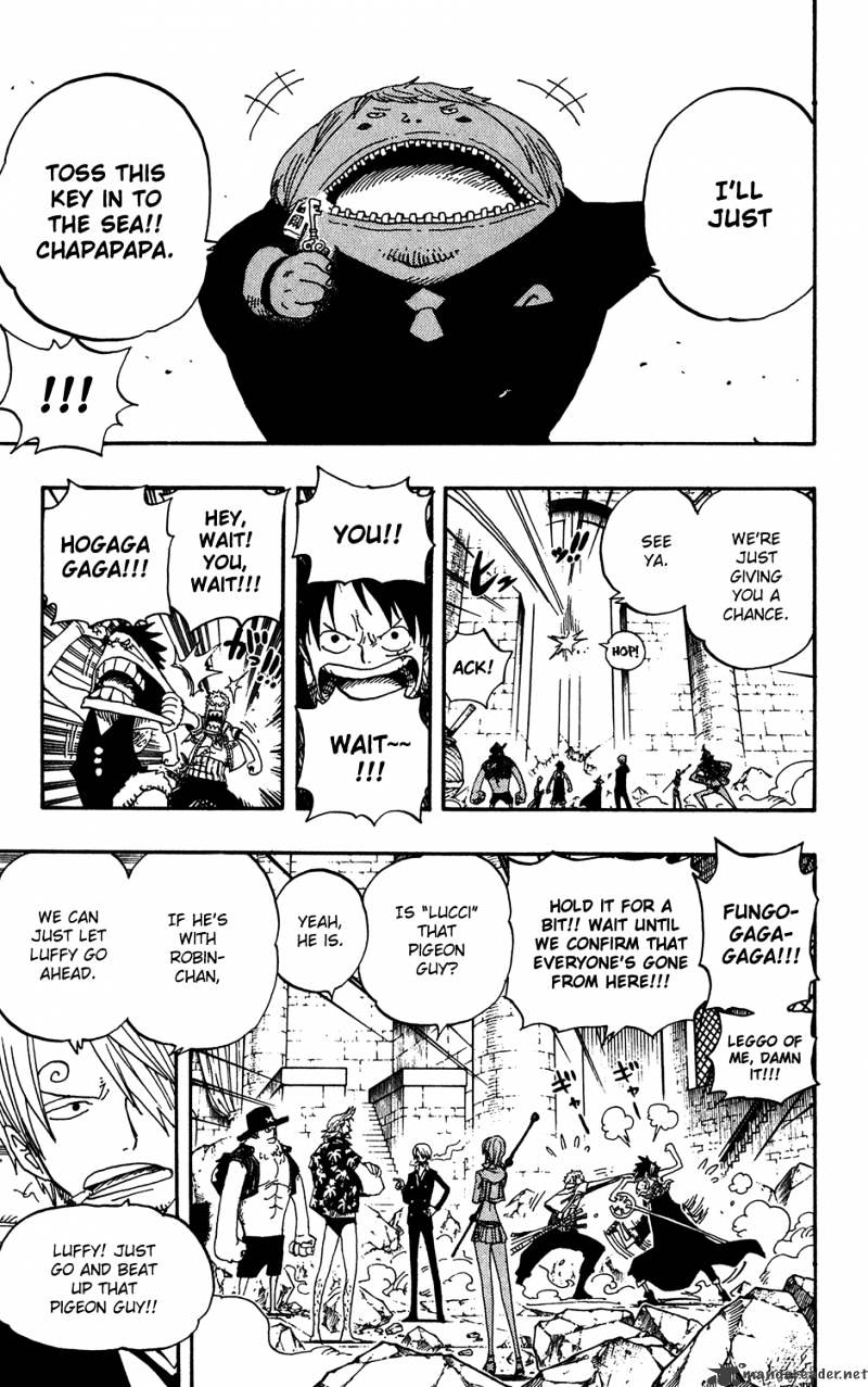 One Piece - Chapter 400 : The Key To Release