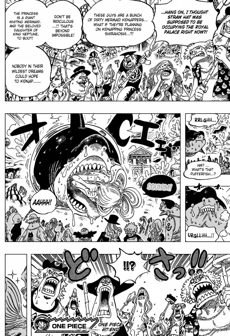 One Piece - Chapter 617 : The Shocking Incident At Coral Hill