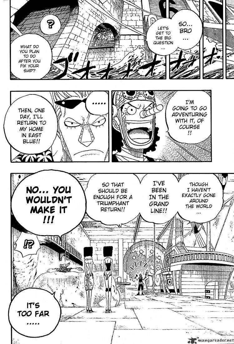 One Piece - Chapter 350 : The Warehouse Under The Bridge