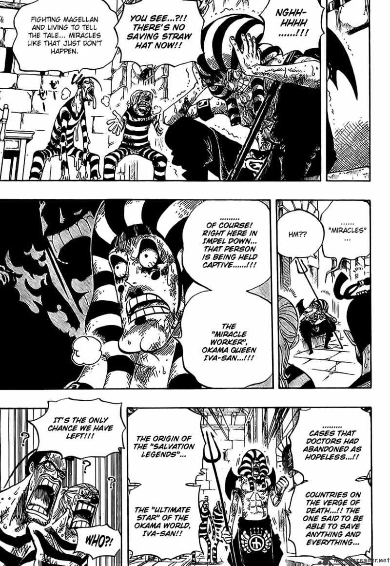 One Piece - Chapter 536 : Level Five, The Freezing Hell