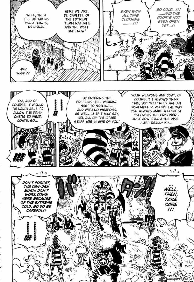 One Piece - Chapter 536 : Level Five, The Freezing Hell