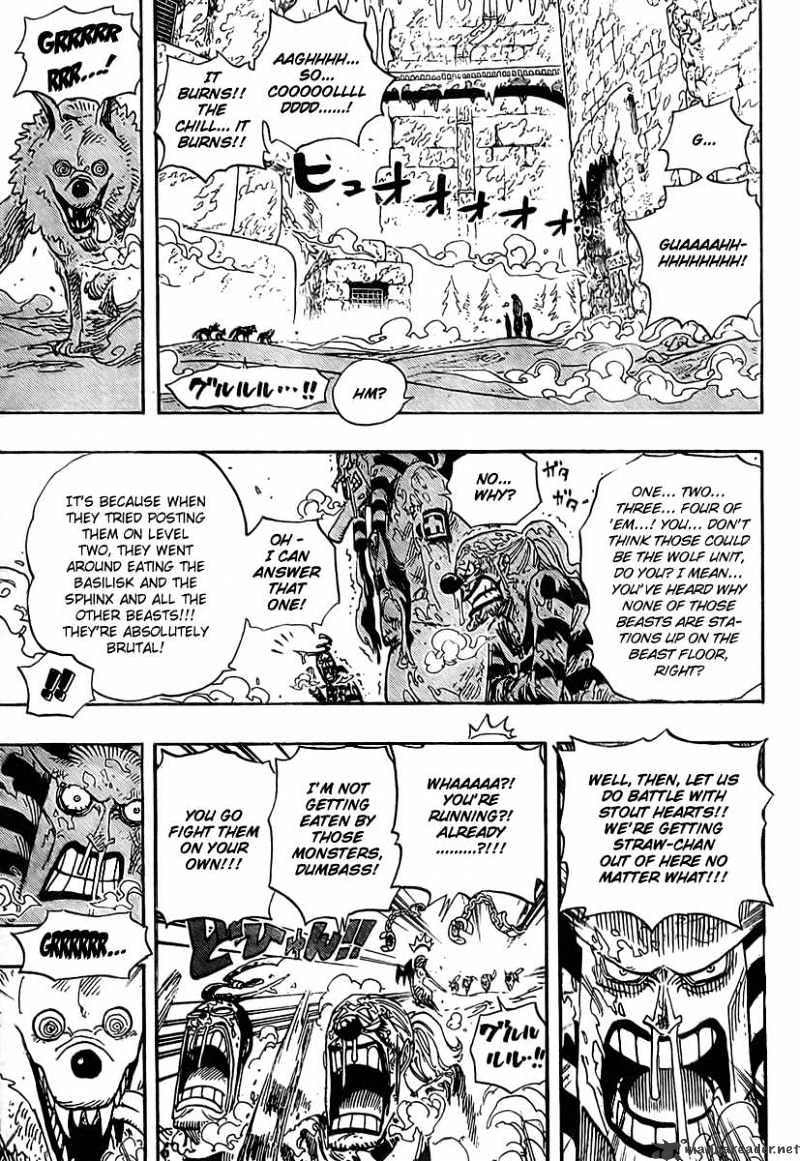 One Piece - Chapter 536 : Level Five, The Freezing Hell