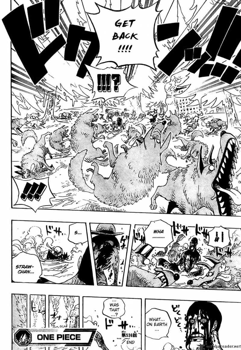 One Piece - Chapter 536 : Level Five, The Freezing Hell