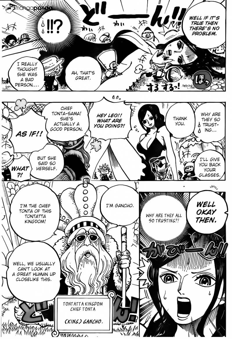 One Piece - Chapter 711 : Adventure In The Country Of Gnomes