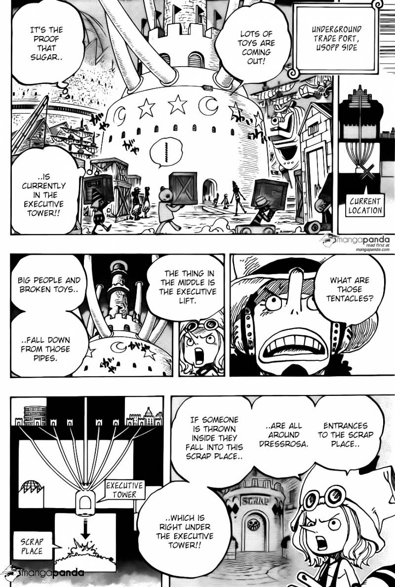 One Piece - Chapter 737 : The Executive Tower