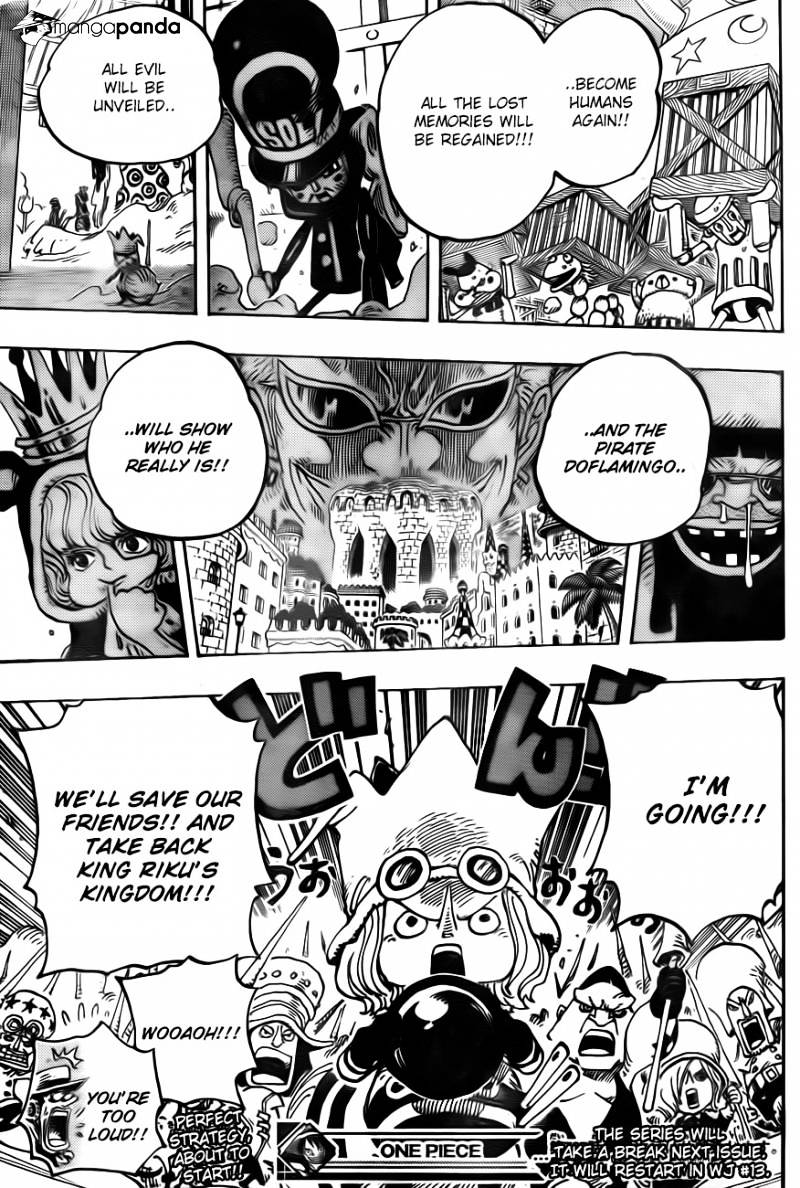 One Piece - Chapter 737 : The Executive Tower