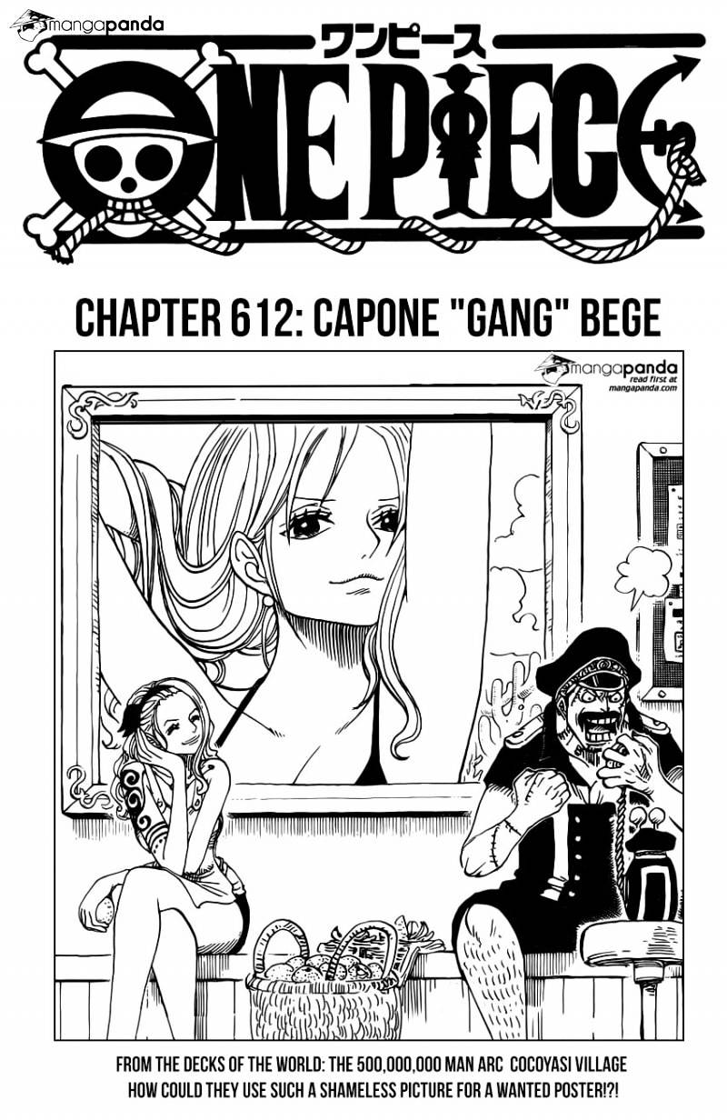 One Piece - Chapter 812 : Capone "Gang" Bege