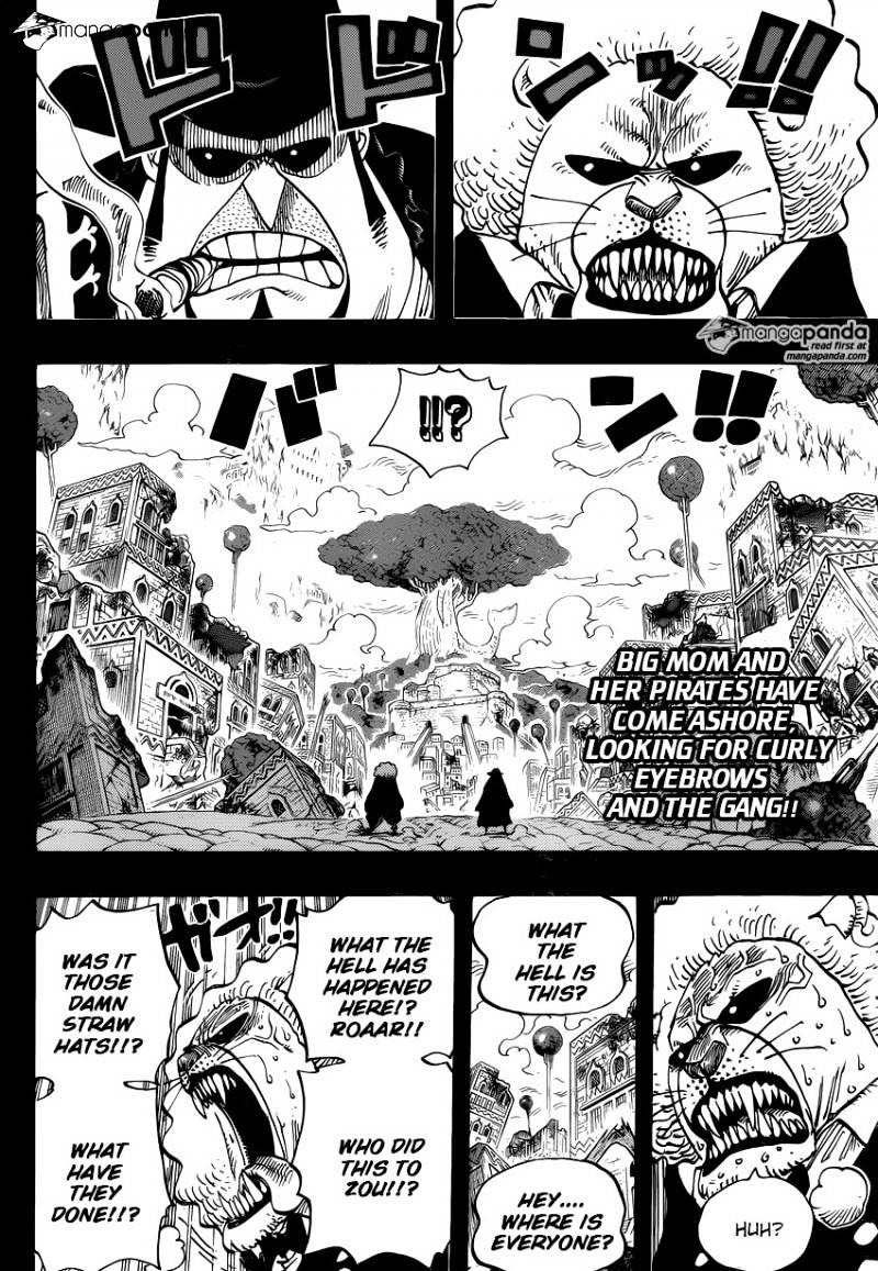 One Piece - Chapter 812 : Capone "Gang" Bege