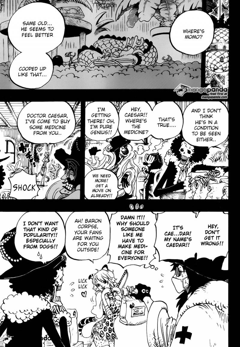 One Piece - Chapter 812 : Capone "Gang" Bege