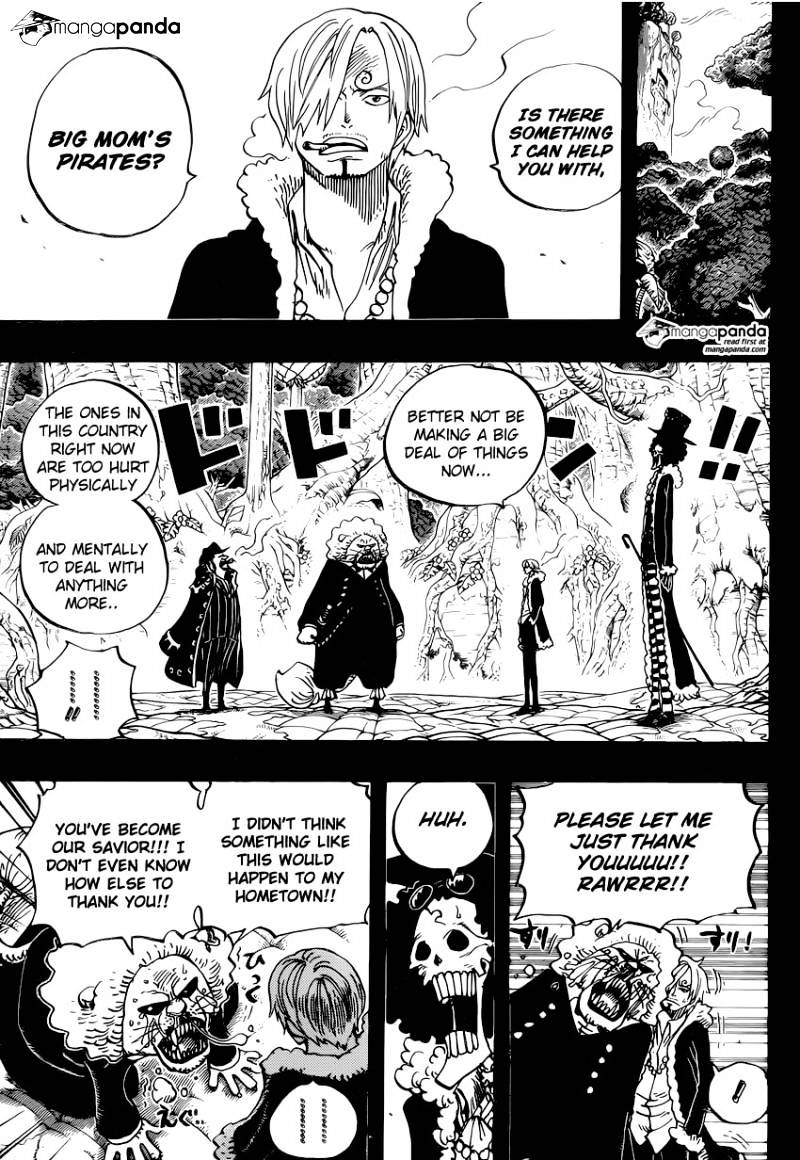 One Piece - Chapter 812 : Capone "Gang" Bege