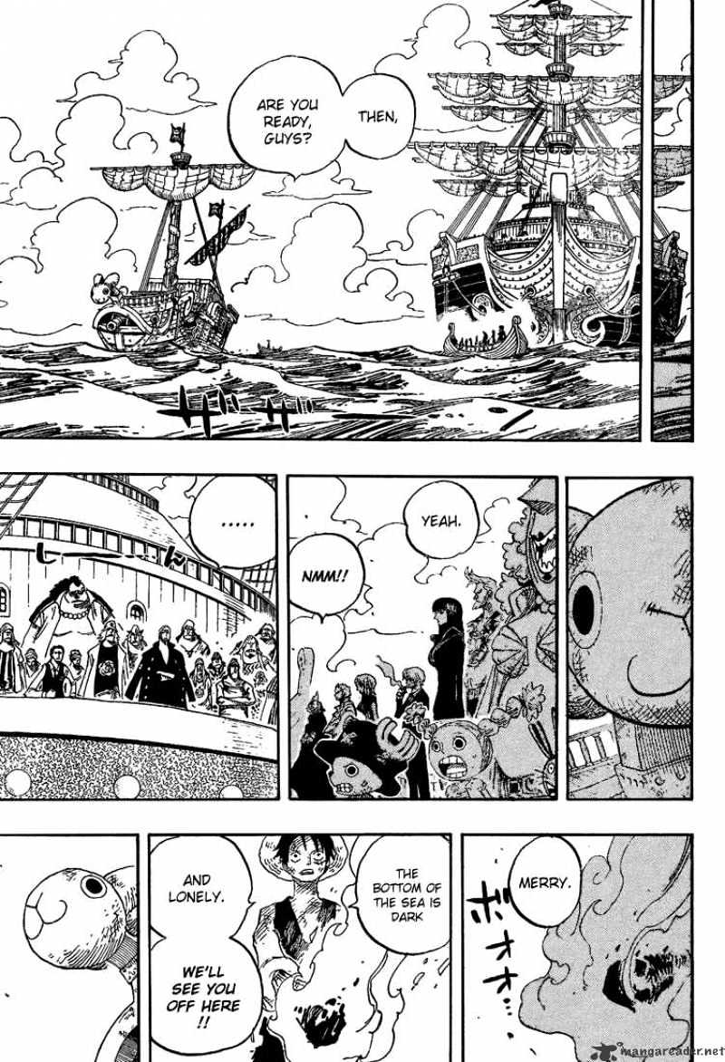 One Piece - Chapter 430 : The Light Falling Snow Of Reminiscence