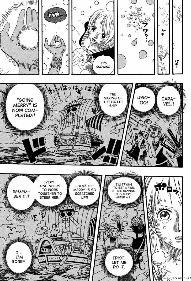 One Piece - Chapter 430 : The Light Falling Snow Of Reminiscence