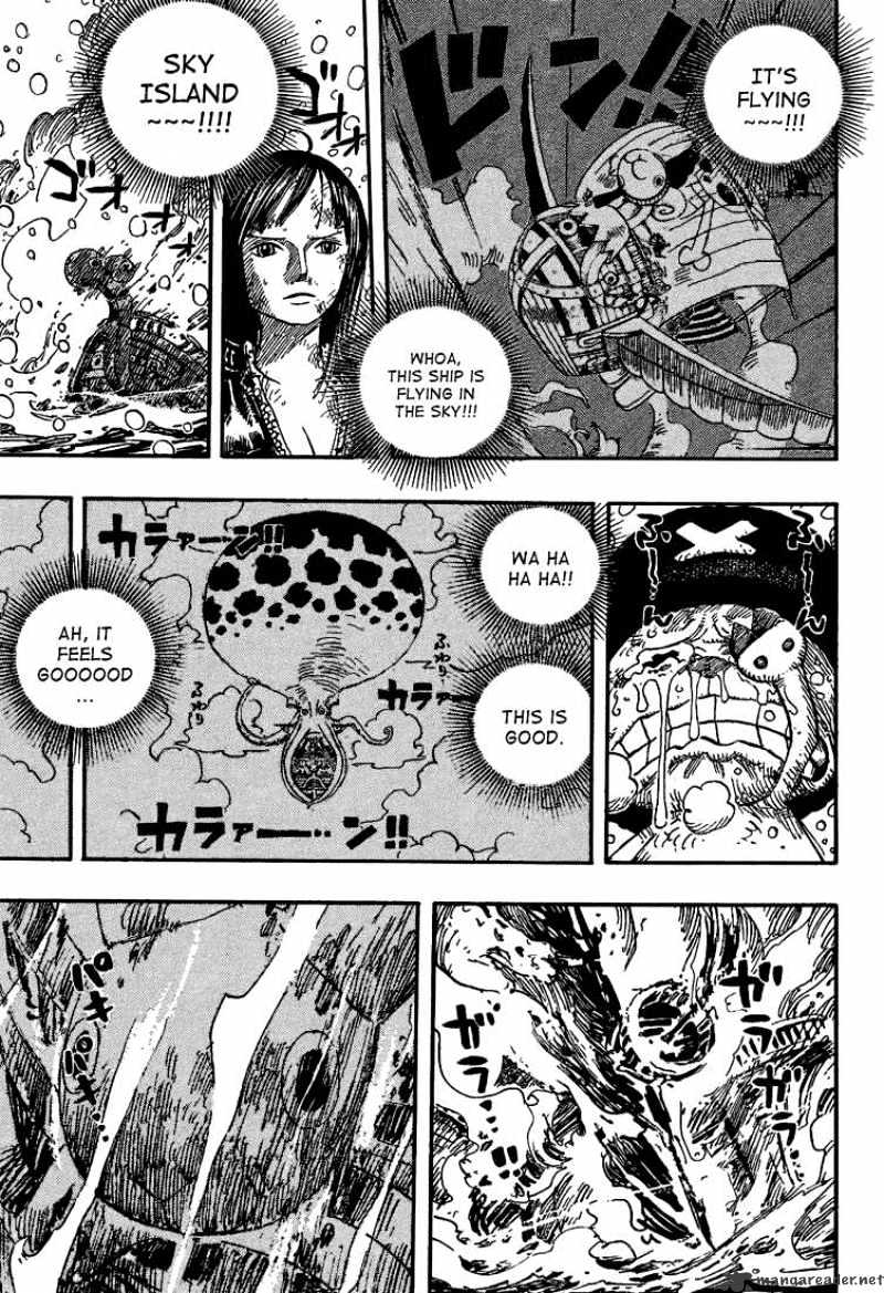 One Piece - Chapter 430 : The Light Falling Snow Of Reminiscence