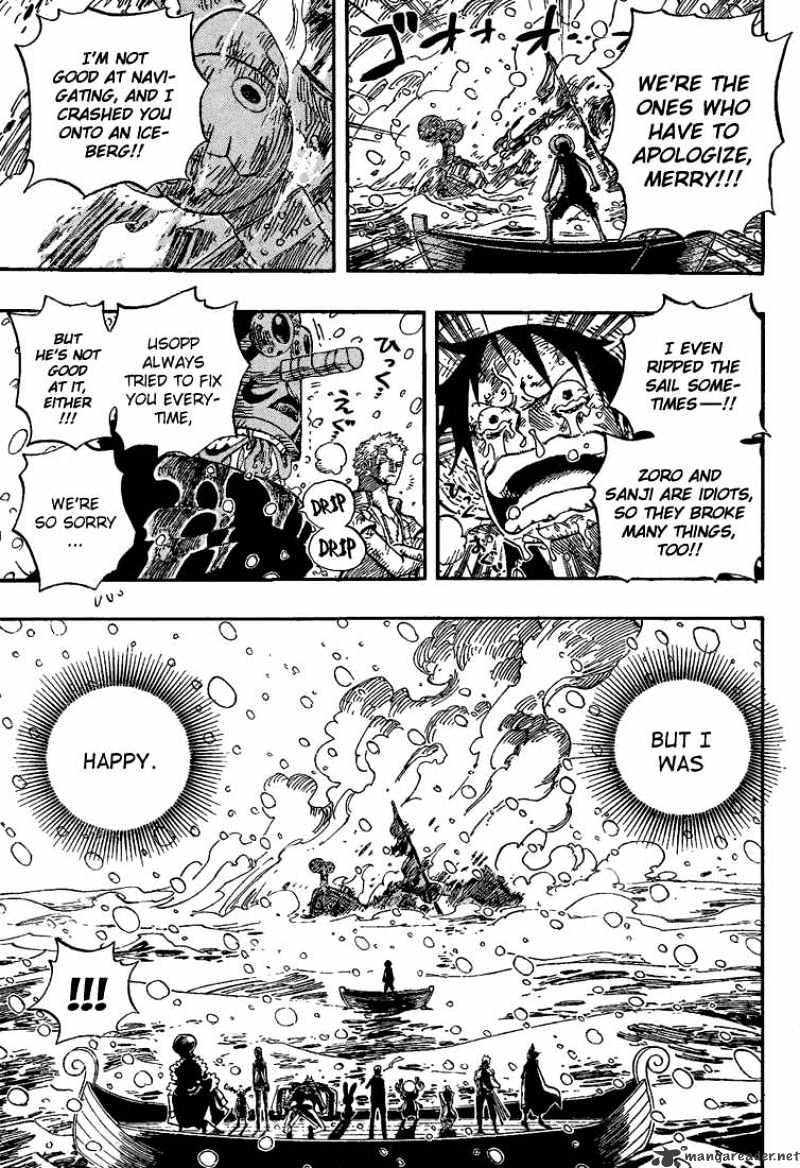 One Piece - Chapter 430 : The Light Falling Snow Of Reminiscence