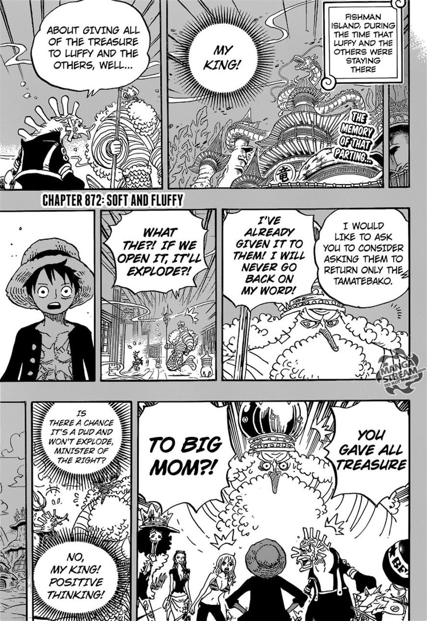 One Piece - Chapter 872 : Soft And Fluffy