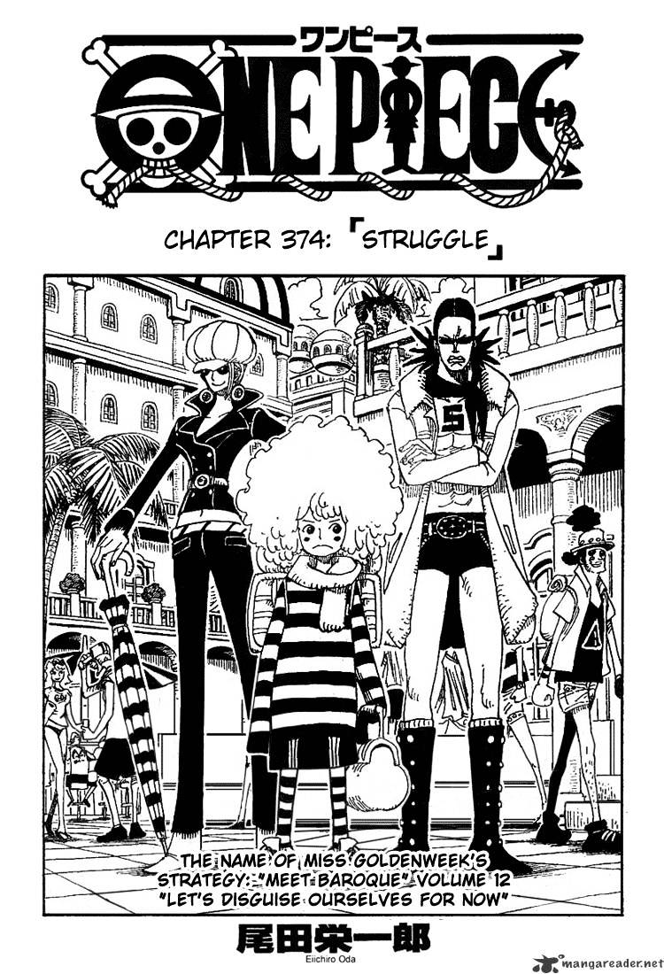 One Piece - Chapter 374 : Struggle