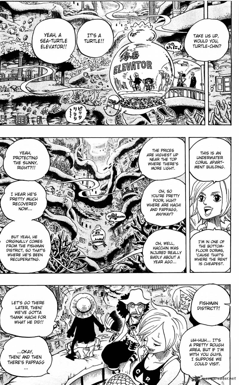 One Piece - Chapter 608 : Paradise Under The Sea