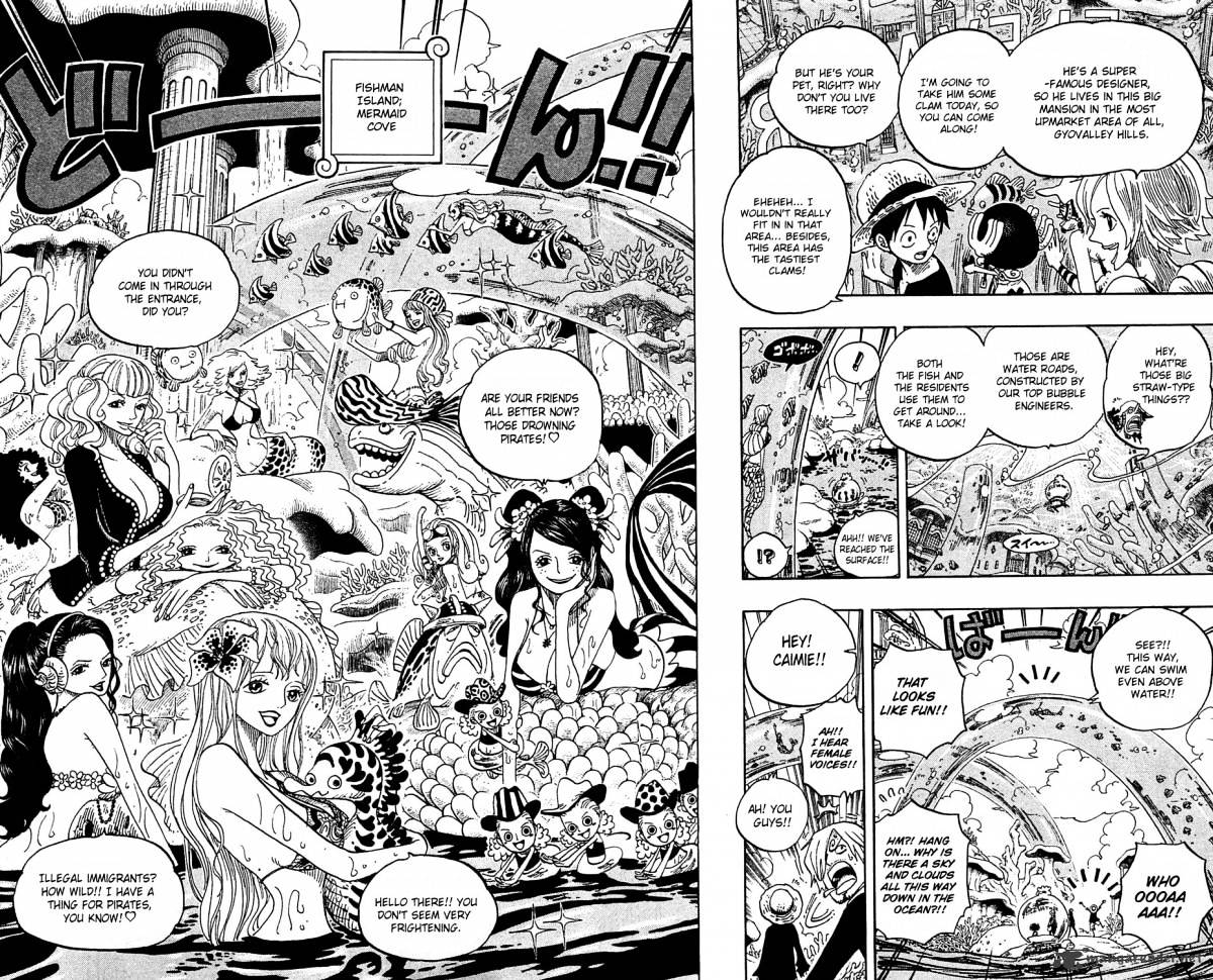 One Piece - Chapter 608 : Paradise Under The Sea