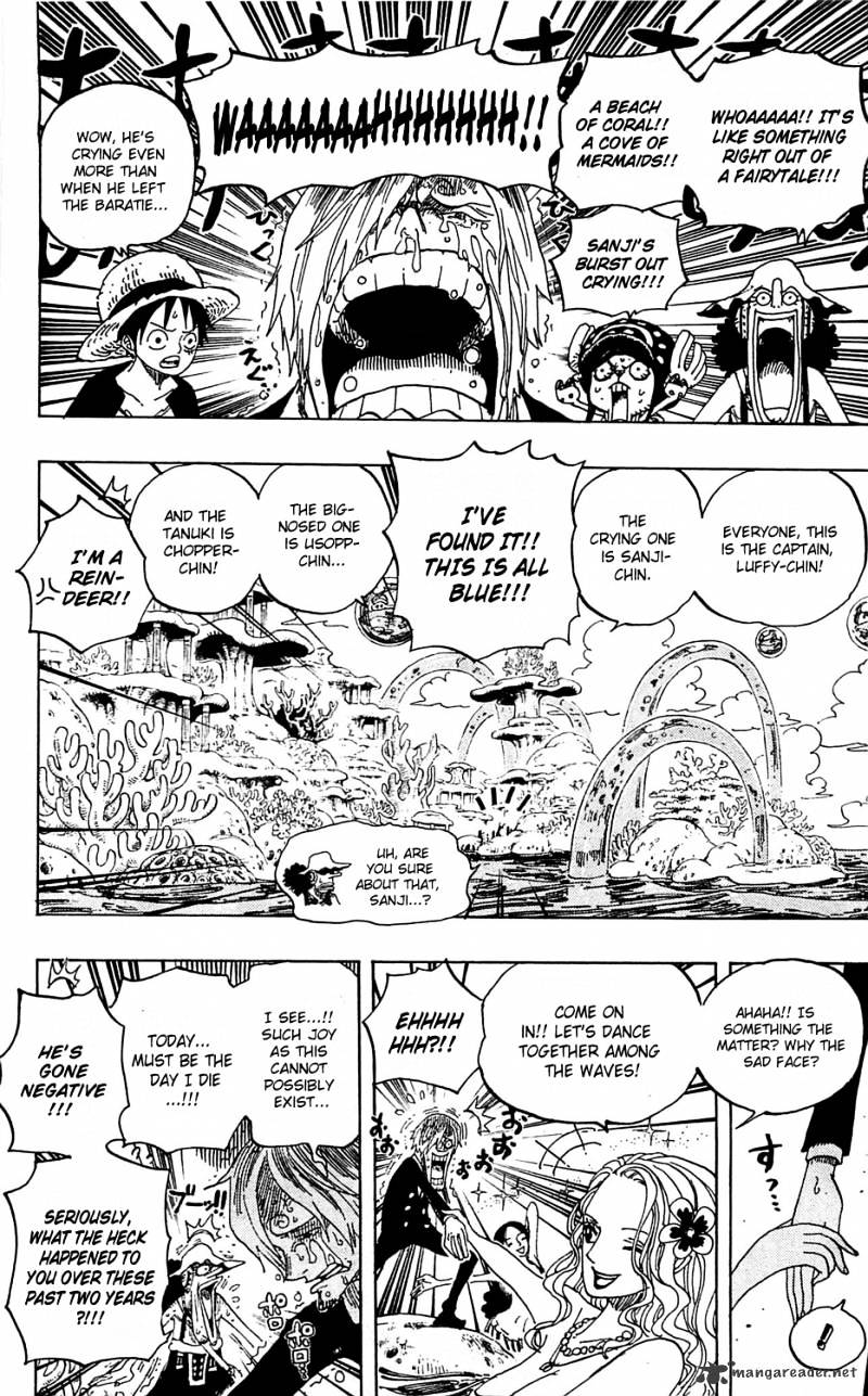 One Piece - Chapter 608 : Paradise Under The Sea