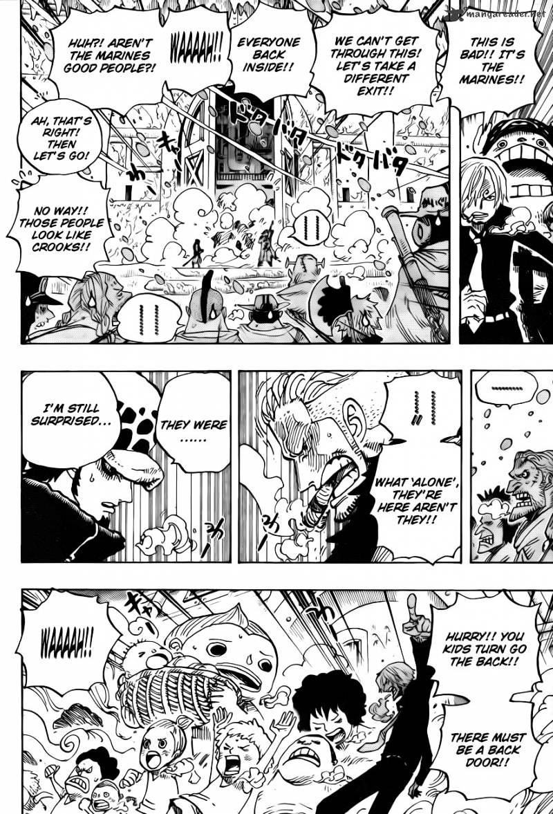 One Piece - Chapter 660 : Royal Shichibukai Trafalgar Law