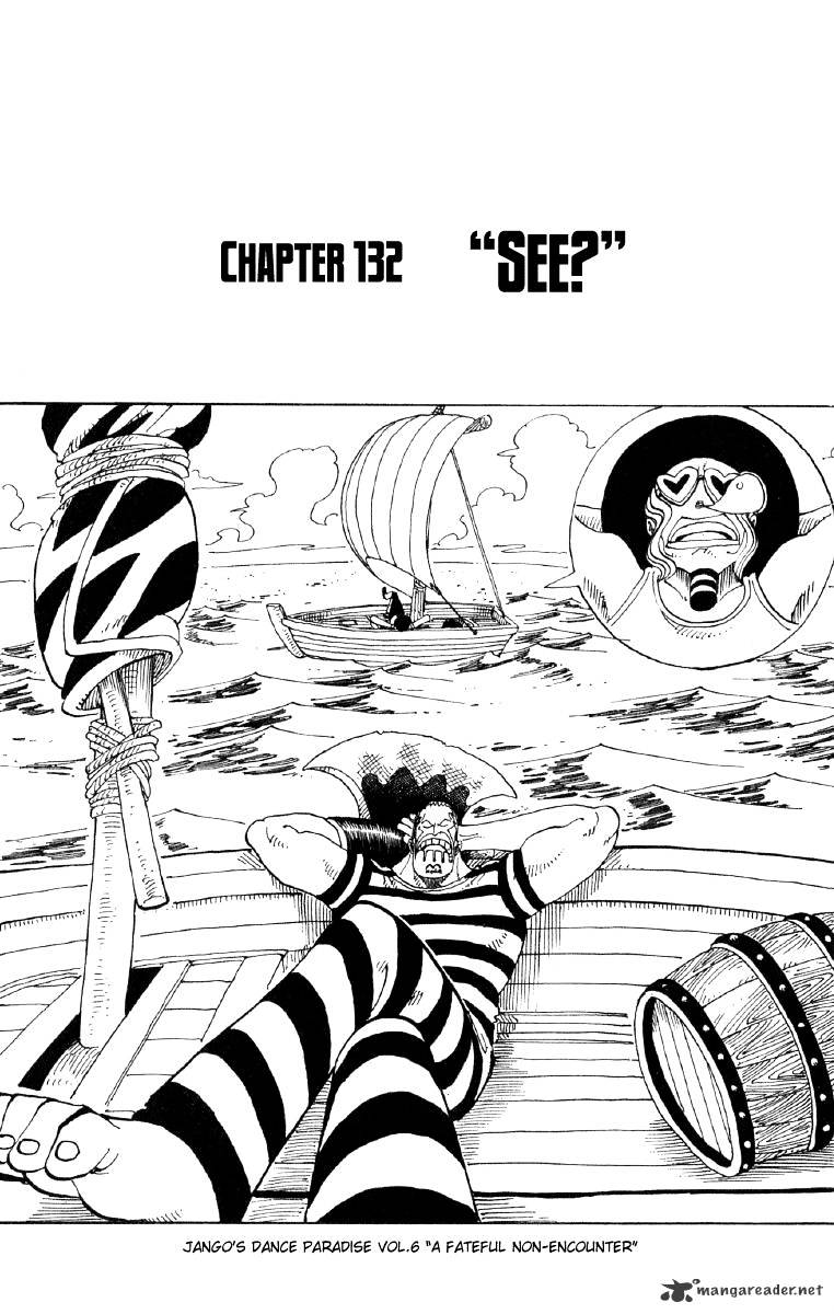 One Piece - Chapter 132 : See!!