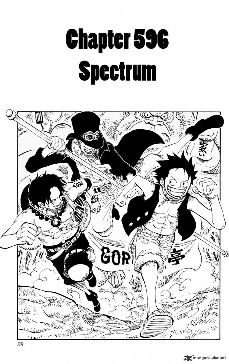 One Piece - Chapter 596 : Spectrum