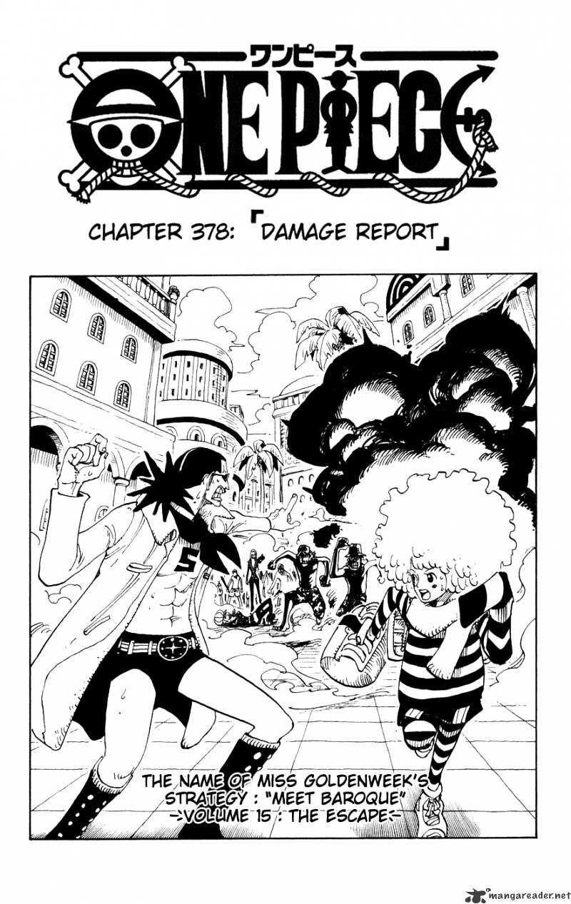 One Piece - Chapter 378 : Damage Report