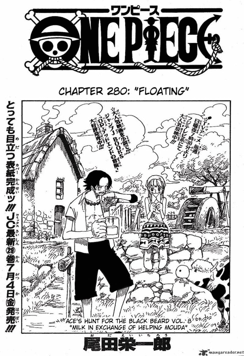 One Piece - Chapter 280 : Floating