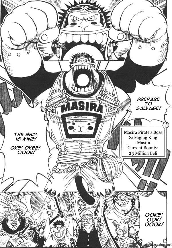 One Piece - Chapter 219 : Masira, The Salvaging King