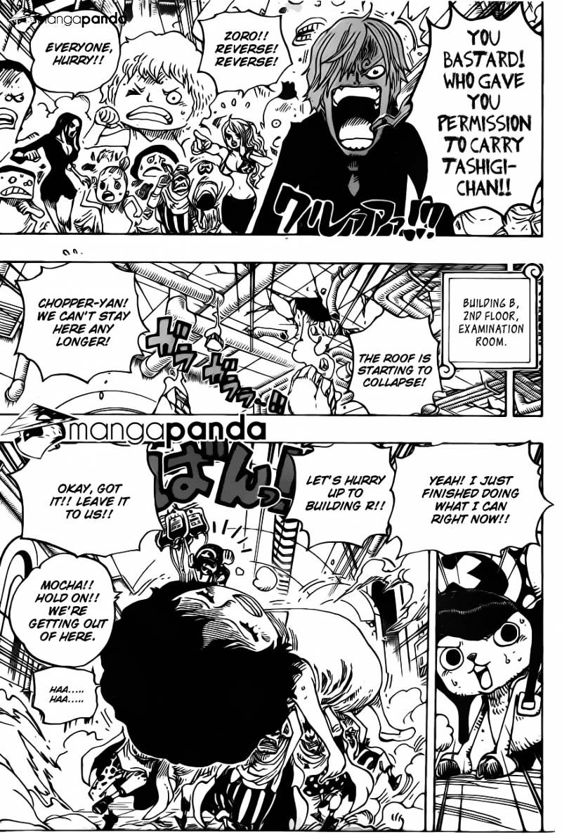 One Piece - Chapter 691 : The King Of The Land Of Death.