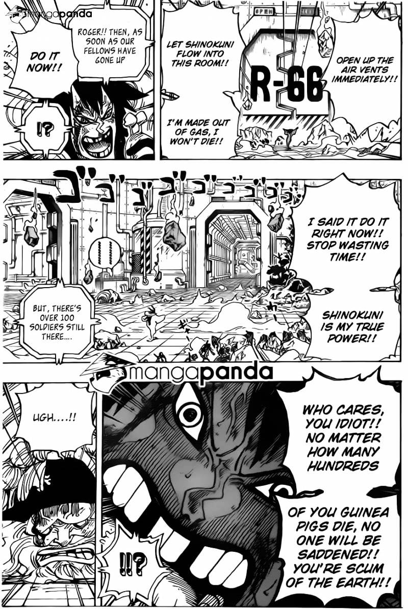 One Piece - Chapter 691 : The King Of The Land Of Death.