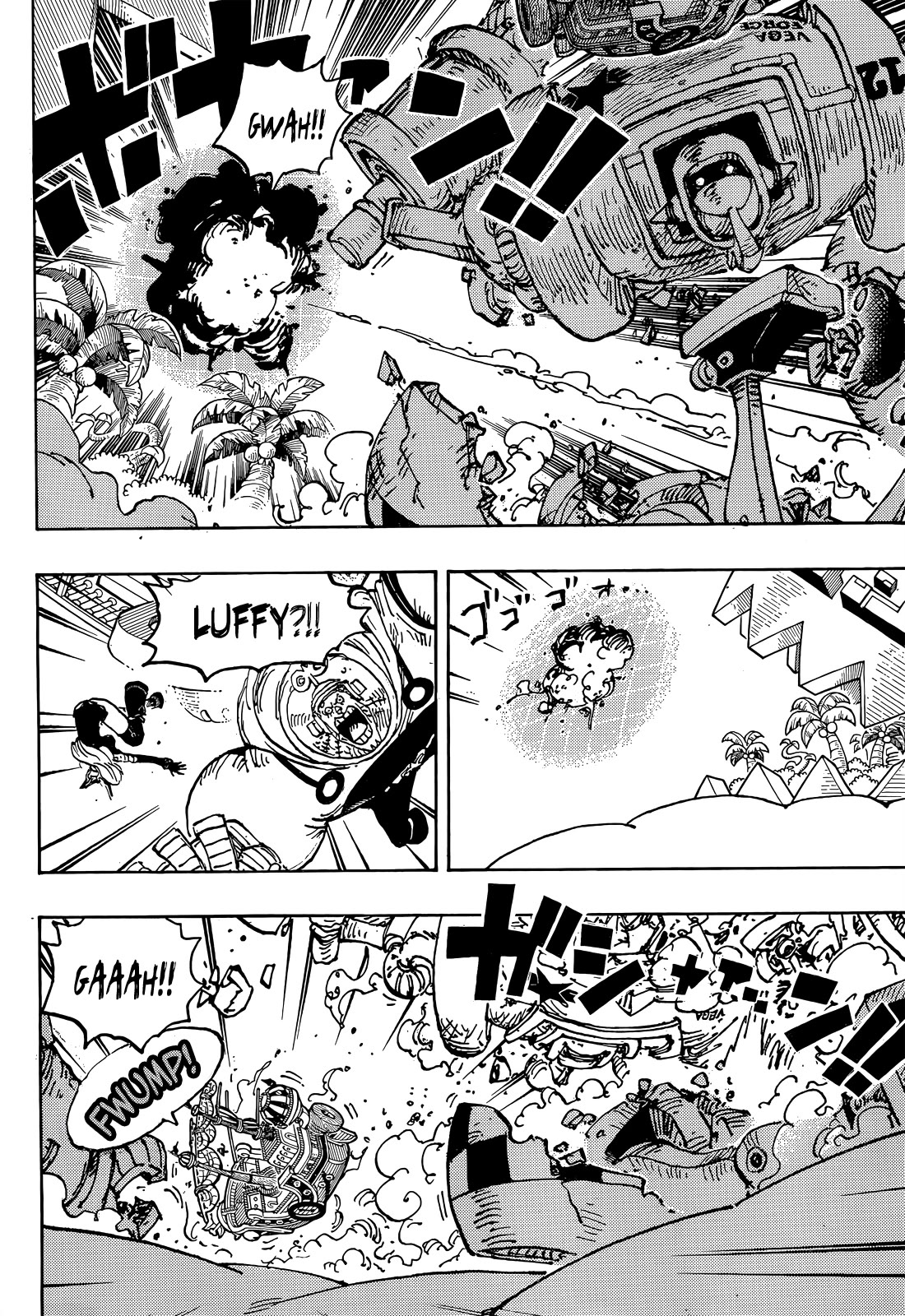 One Piece - Chapter 1092: Tyrant Kuma’s Rampage Through The Holy Land