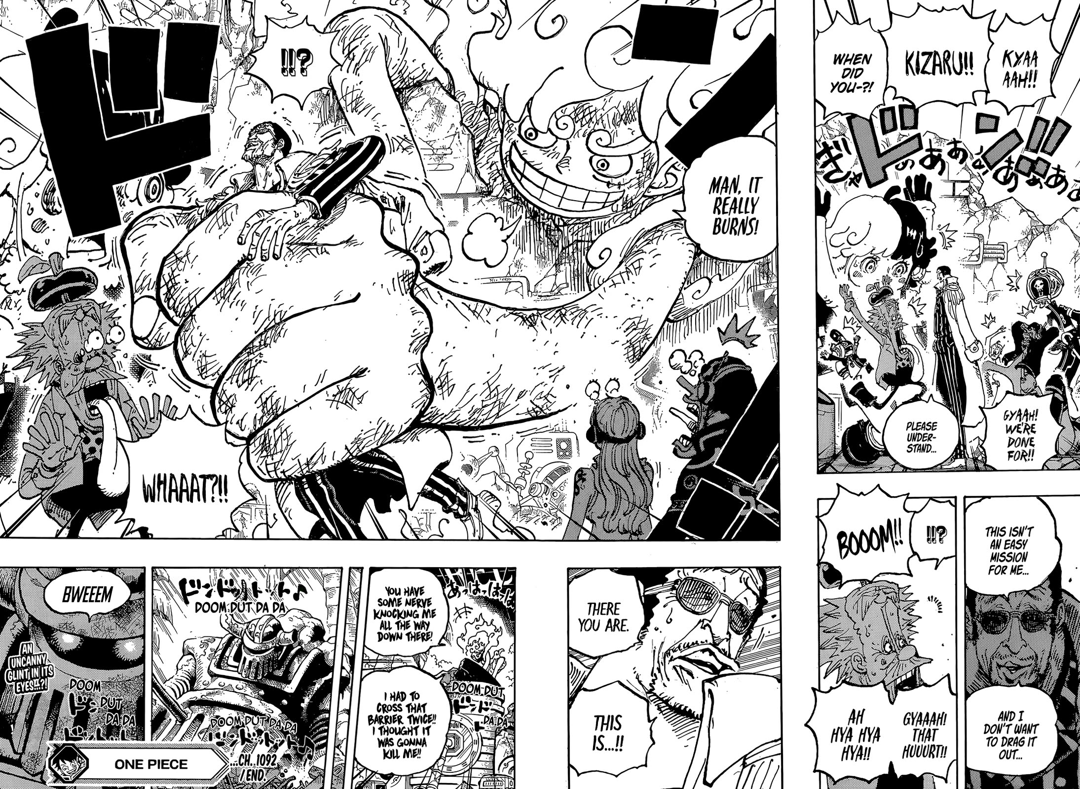 One Piece - Chapter 1092: Tyrant Kuma’s Rampage Through The Holy Land