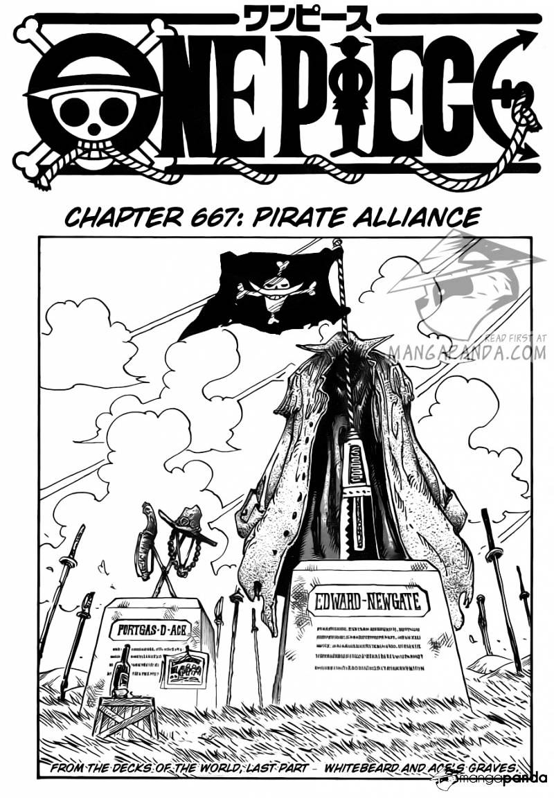 One Piece - Chapter 668 : Pirate Alliance