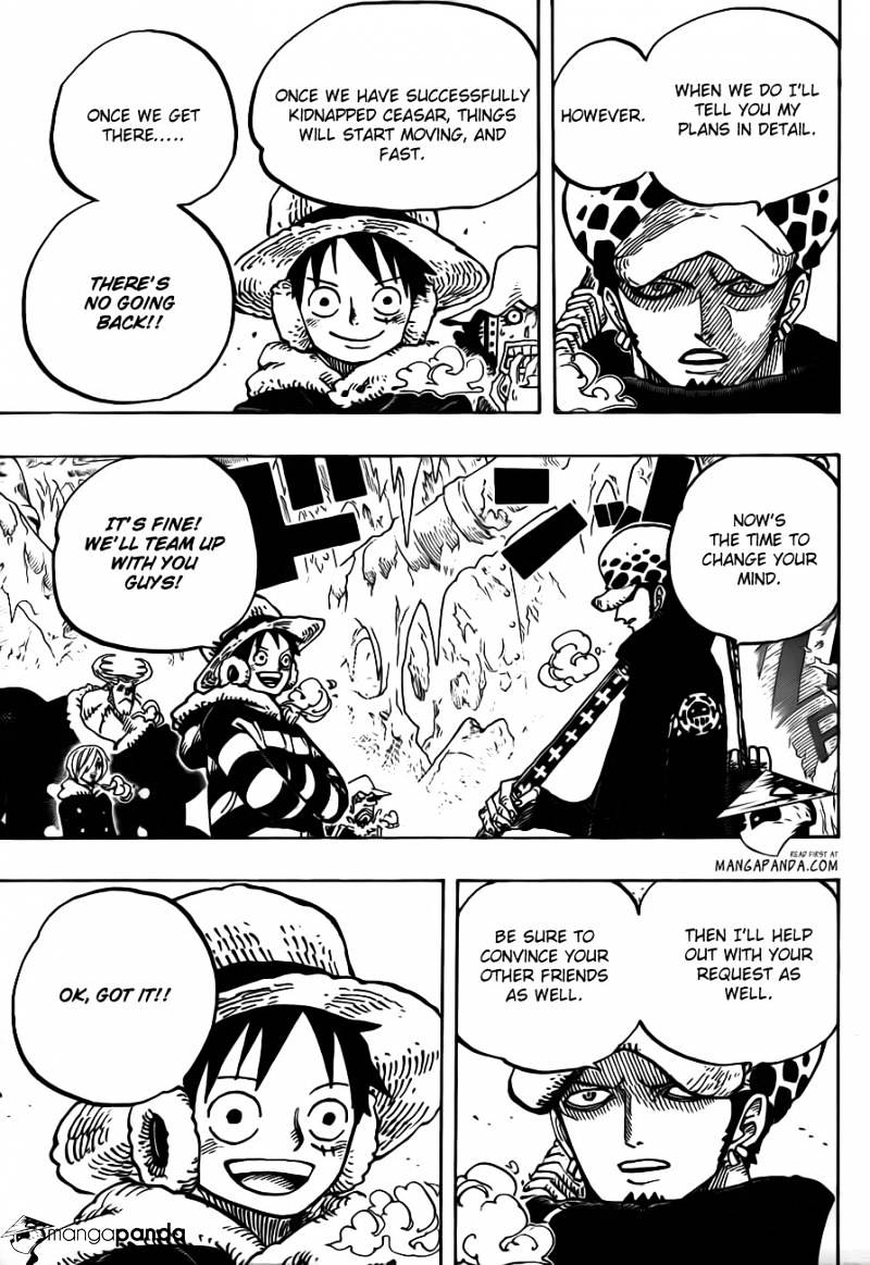 One Piece - Chapter 668 : Pirate Alliance