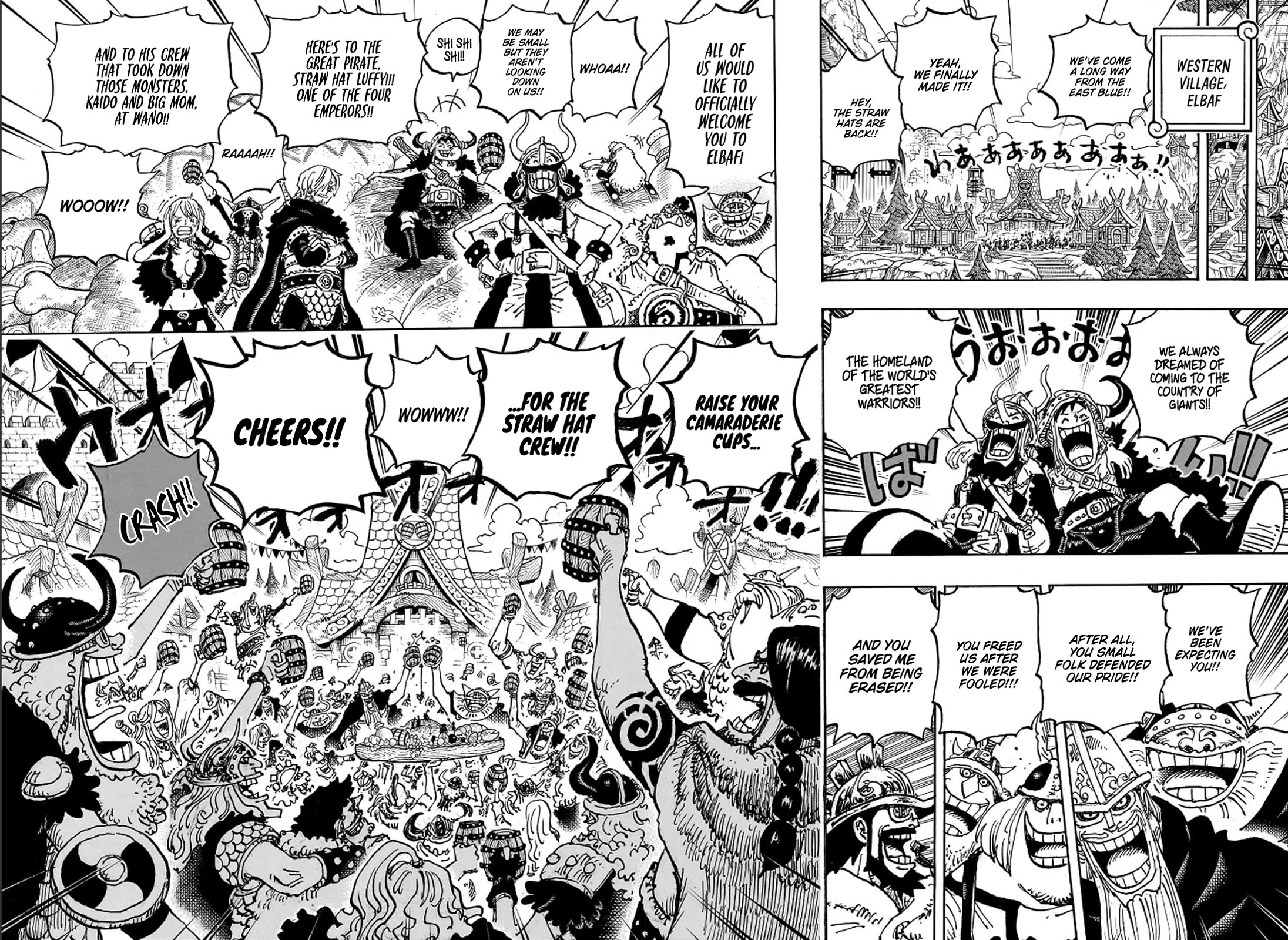 One Piece - Chapter 1135: Camaraderie Cups