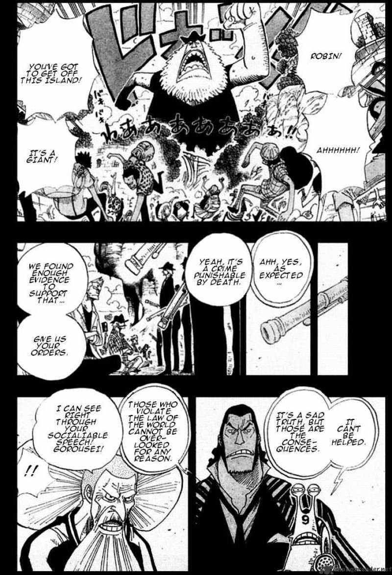 One Piece - Chapter 395 : Ohara Vs The World Government