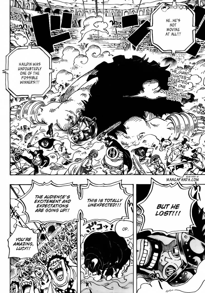 One Piece - Chapter 715 : Violent Fight In Block C