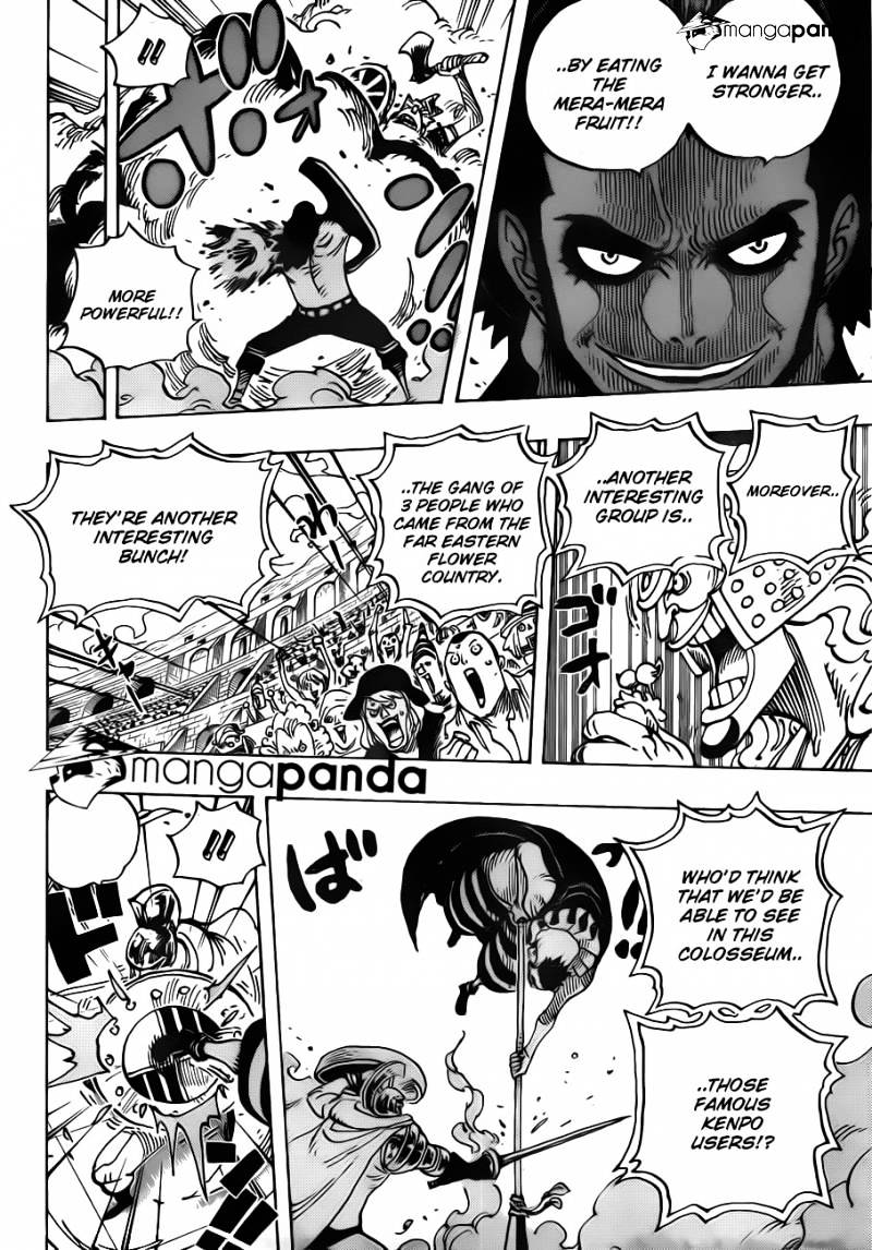 One Piece - Chapter 715 : Violent Fight In Block C