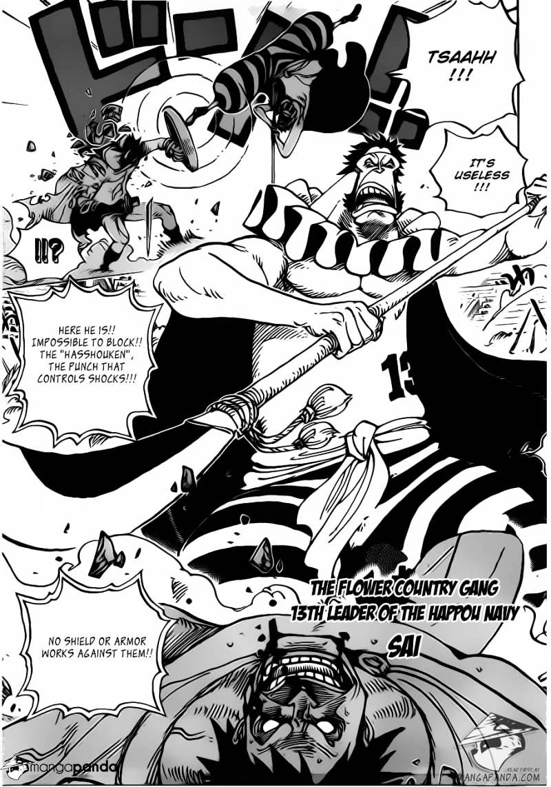 One Piece - Chapter 715 : Violent Fight In Block C