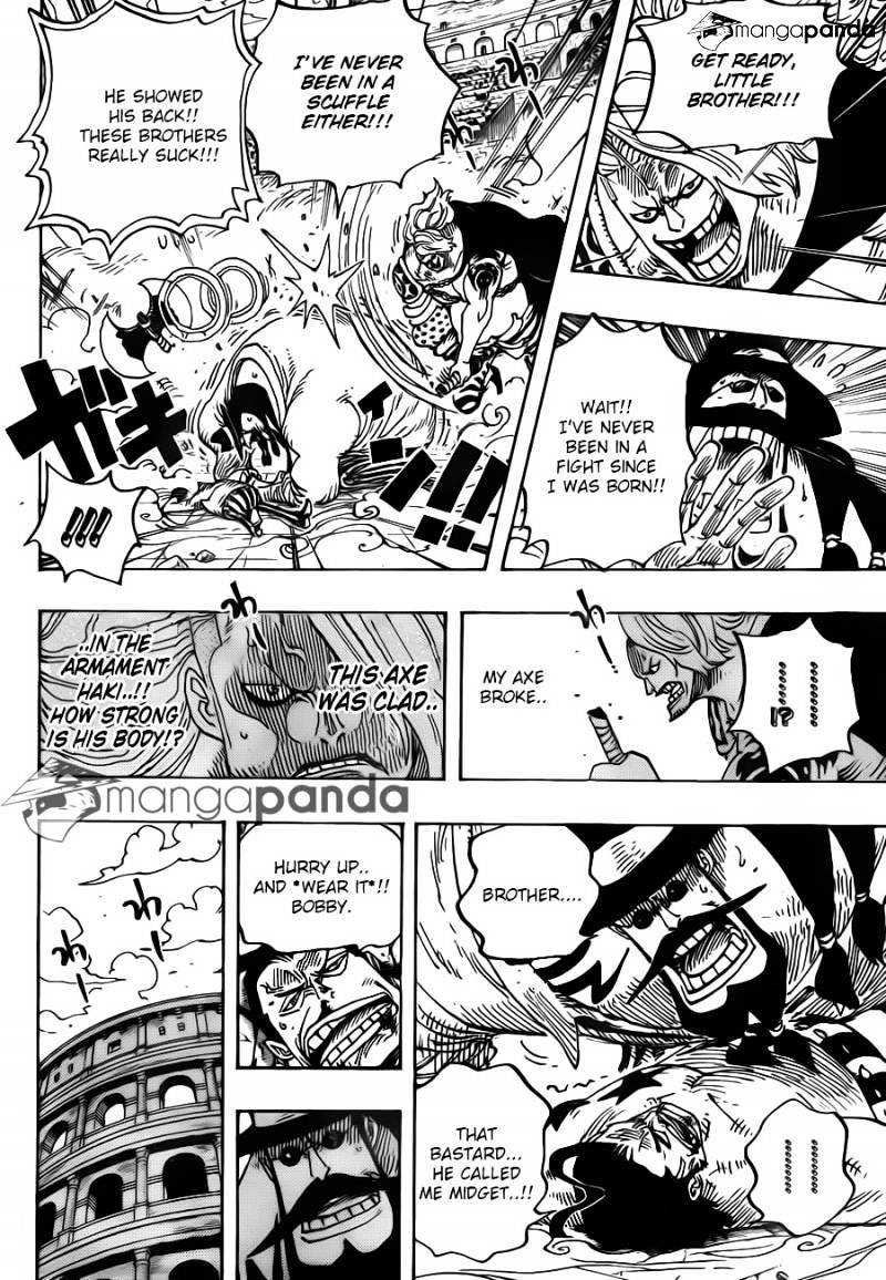 One Piece - Chapter 715 : Violent Fight In Block C