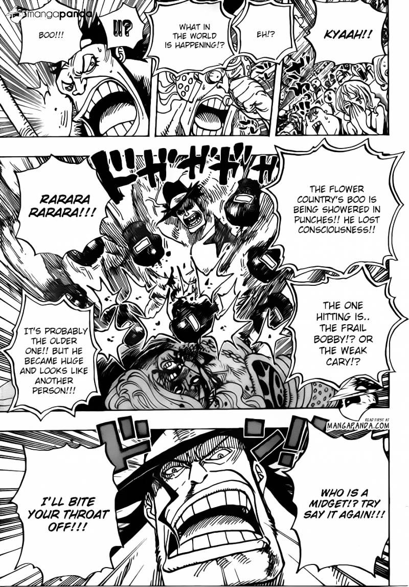 One Piece - Chapter 715 : Violent Fight In Block C